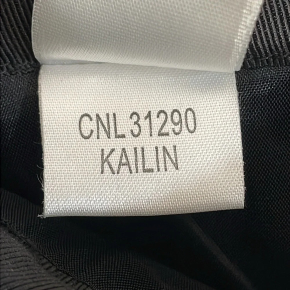 NWT BCBGMAXAZRIA Kailin Pleated Skirt Black Gold Chain 2 - Picture 12 of 14